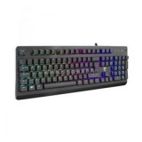WHITE SHARK LEGIONNAIRE-X RGB Mechanikus Gamer Billentyűzet (Red Switch) USB, US (fekete) (GK-2102)