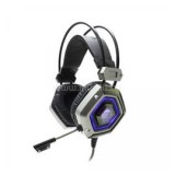 WHITE SHARK LION gamer headset mikrofonnal Fekete/Ezüst (GH-1841)