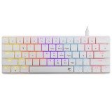White Shark Nagamaki RGB Gaming keyboard Black US GK-006211-W/R-US