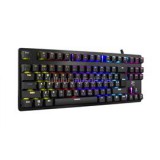 WHITE SHARK SPARTAN-HU mechanikus fém gamer billetyűzet (magyar) (WS_GK-1925HU)