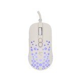 White Shark TRISTAN-2 vezetékes RGB gamer egér, fehér - GM-9004W