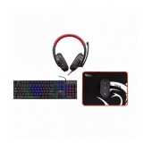 Whiteshark White Shark Cheyenne gamer combo 3in1 (Billentyűzet, egér, fejhallgató, HU, fekete)