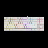 Whiteshark White Shark COMMANDOS mechanikus billentyűzet (HU, USB, fehér)