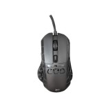 Whiteshark WHITE SHARK ECTOR-B GM-5016B RGB gamer egér, 12.200 dpi, 7 gombos fekete