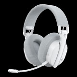 Whiteshark White Shark Firecrest-W WGH-2444W vezeték nélküli gamer fejhallgató (fehér, mikrofon, Bluetooth, 3,5 mm jack, 40 mm, 20