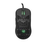 Whiteshark WHITE SHARK GM-5007B GALAHAD gamer egér, fekete, 6400 dpi