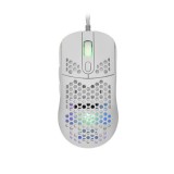 Whiteshark WHITE SHARK GM-5007W GALAHAD gamer egér, fehér, 6400 dpi