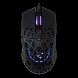 Whiteshark White Shark GM-5018B Caradoc-B gamer egér (vezetékes, optikai, 7 gomb, 7200 DPI, RGB, fekete)