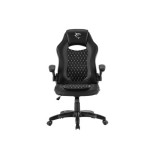 Whiteshark WHITE SHARK NYX-B NYX gamer szék, fekete, puha nyak, fej és hát párnák, lélegzó felület, 120 kg - ig