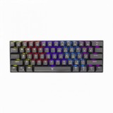 Whiteshark WHITE SHARK SHINOBI mechanikus (blue switch) gamer billentyűzet, fekete (magyar)