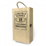 Wide World Fa bortartó doboz - 2 üvegnek 18. Születésnapra