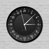 Wide World Fekete 24 órás óra