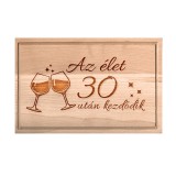 Wide World Vágódeszka - XXL - Az élet 30 után kezdődik