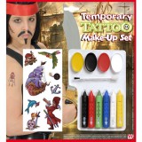 Widmann Kalóz tetováló matricák és arcfesték