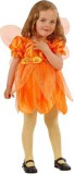 Widmann: Narancssárga virágtündér kisgyermek jelmez - 98-104 cm (ár/db)