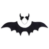 Widmann Ördög hajpánt denevérszárnnyal - fekete