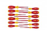 WIHA 41003 SoftFinish electric slimFix VDE csavarhúzó klt. 12r. SL+PH+PZ+SL/PZ+T 3201K12/No.