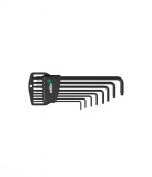 Wiha TORX® L-kulcs készlet, fekete oxidált, ProStar tartóban, 8 részes, T9; T10; T15; T20; T25; T27; T30; T40 (34736)