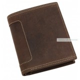 WILD STYLE bőr pénztárca, barna.