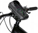 WILDMAN kerékpártáska kormányra zárral 0,5L (4" - 7") ES16 fekete