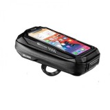 WILDMAN kerékpártáska kormányra zárral 0,5L (4" - 7") X3 fekete