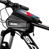 Wildman XXL kerékpáros telefontartó, vízálló táska, zippzáros, 1L, 4"- 7" (0795787711538) (0795787711538)