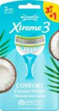 Wilkinson XTREME3 Beauty Coconut Delight 3+1 db-os női eldobható borotva (UWEW13)