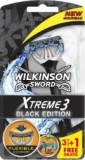 Wilkinson XTREME3 Black 3+1 db-os eldobható borotva (UWEB05)