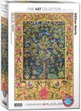 William Morris - Az élet fája, 1000 db-os puzzle (EUROGRAPHICS, 6000-5609)