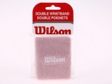 Wilson double wristbands Csuklószorító WRZ123500-PINK