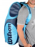 Wilson team 9pk bag blue Tenisztáska WRZ853409