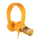 Wired headphones for kids Buddyphones Explore Plus (Yellow)