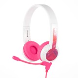 Wired headphones for kids BuddyPhones School+ (pink)