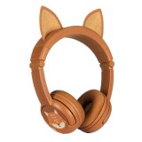 Wireless headphones for kids Buddyphones Play Ears Plus fox (Brown)