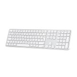 Wireless keyboard Omoton KB515 BT (white)