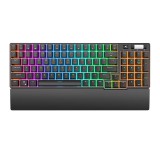Wireless mechanical keyboard Royal Kludge RK96 RGB, Red switch (black)