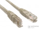 Wiretek Cat.5E UTP Patch kábel, 0.5m (szürke)