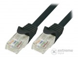Wiretek Cat.5E UTP Patch kábel, 3m (fekete)