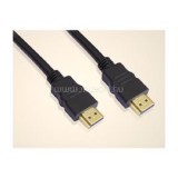WIRETEK kábel HDMI Összekötő 3m, Male/Male, v2.0, Aranyozott (WH101)