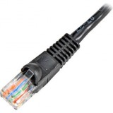 Wiretek UTP CAT5.E patch kábel 1m fekete (WL021BG-1 BL) (WL021BG-1 BL) - UTP