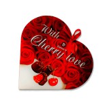 With Cherry Love alkoholos meggyel töltött étbevonó desszert - 100g