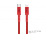 WIWU Type-C lightning adatkábel, PD, MFi, piros, 1m