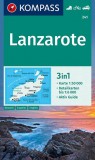 WK 241 - Lanzarote turistatérkép - KOMPASS
