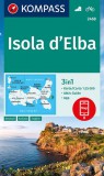 WK 2468 - Isola d' Elba turistatérkép - KOMPASS