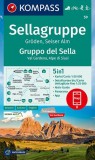 WK 59 - Sellagruppe / Gruppo di Sella turistatérkép - KOMPASS