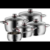 WMF Quality One Rozsdamentes Acél Edénykészlet - Inox (5 részes) (4000530736444)