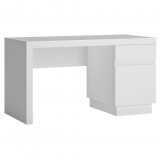 Wojcik Bylot White LYOB101 1D1S íróasztal - alpesi fehér/fényes fehér