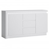 Wojcik Bylot White LYOK01 2D3S komód - fényes fehér