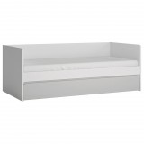 Wojcik Maxi FLXZ01 1S ágy - fehér/szürke - 90 x 200 cm