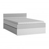 Wojcik Maxi FLXZ02 1S ágy - fehér/szürke - 120 x 200 cm
